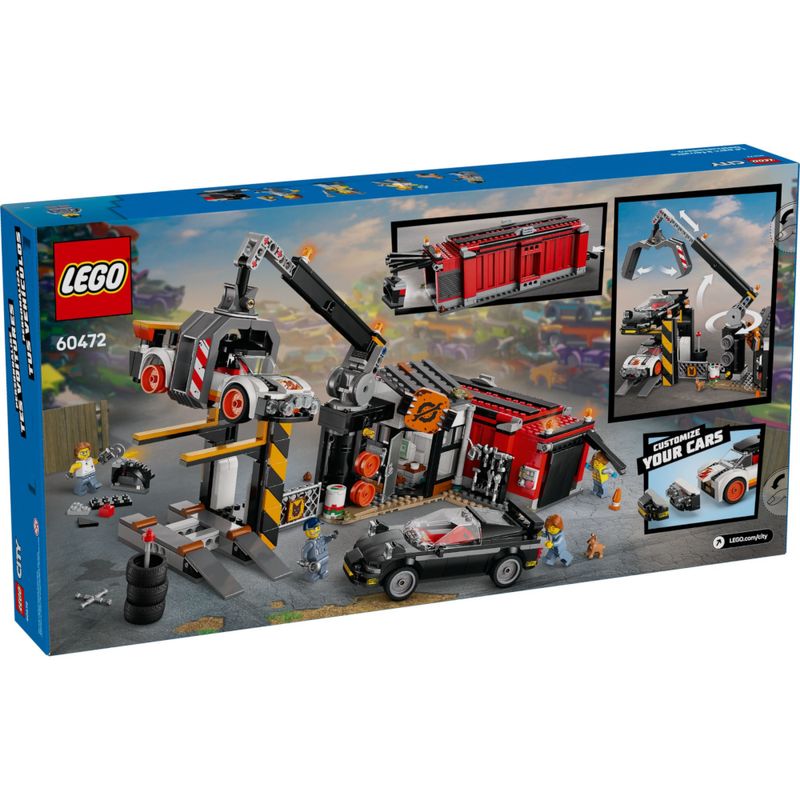 LEG60472 - LEGO City - Ferro-velho com Carros - 871 Pecas - 60472 7
