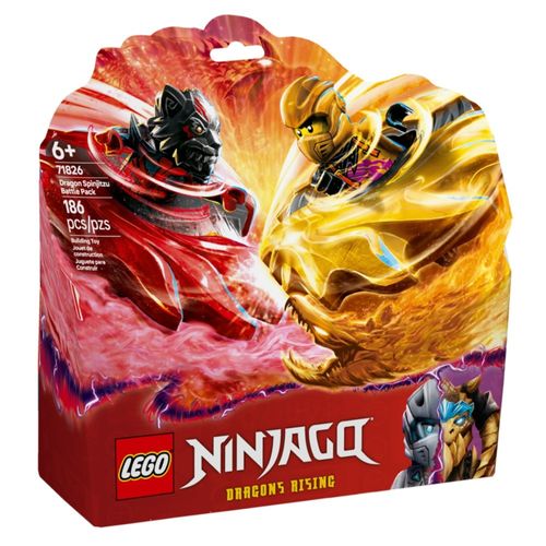 LEGO Ninjago - Batalha de Spinjitzu de Dragão - 186 Peças - 71826