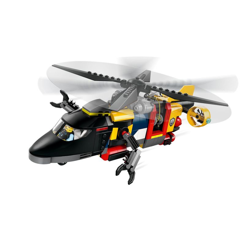 LEG60462 - LEGO City - Helicoptero, Caminhao de Bombeiros e Submarino - 874 Pecas - 60462 2