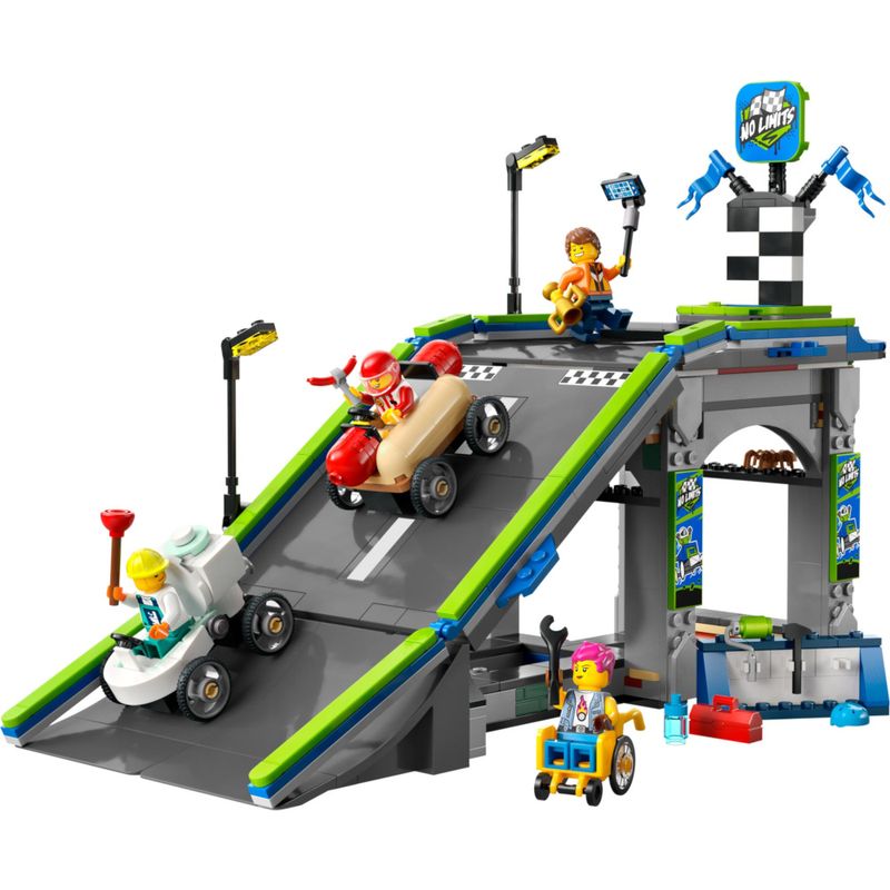 LEG60460 - LEGO City - Sem Limites Rampa para Carros de Corrida - 436 Pecas - 60460 2