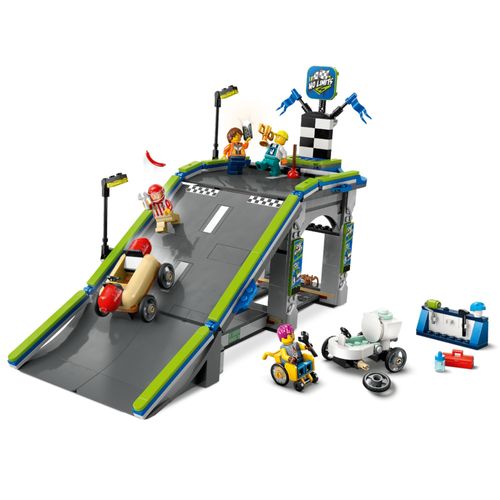 LEGO City - Sem Limites: Rampa para Carros de Corrida - 436 Peças - 60460
