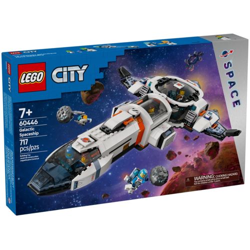 LEGO City - Nave Espacial Galáctica Modular - 717 Peças - 60446