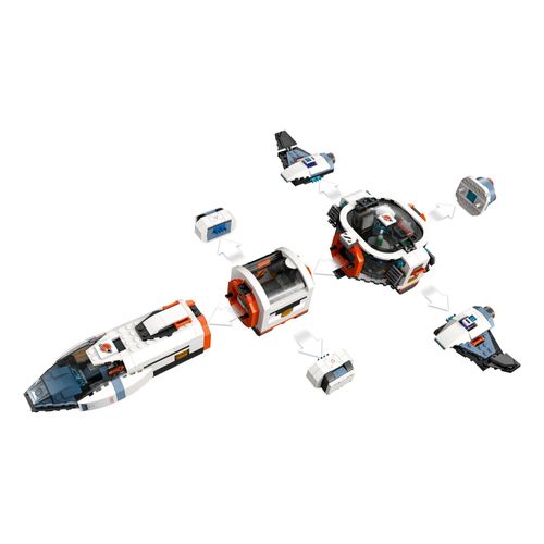 LEGO City - Nave Espacial Galáctica Modular - 717 Peças - 60446