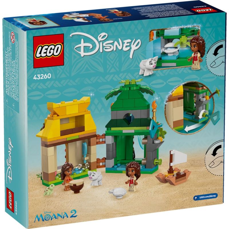 LEG43260 - LEGO Disney - Diversao na Ilha de Moana - 175 Pecas - 43260 5