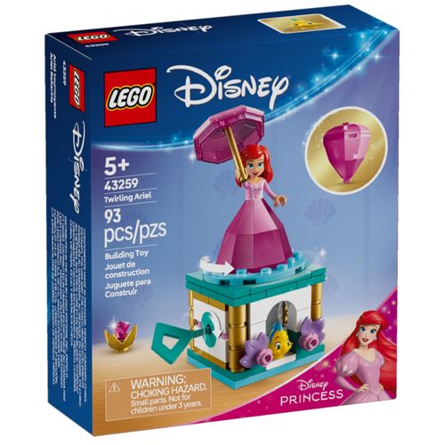 LEGO Disney - Ariel Giratória - 93 Peças - 43259