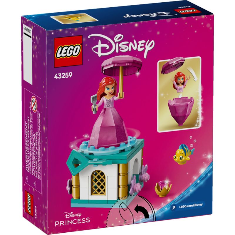 LEG43259 - LEGO Disney - Ariel Giratoria - 93 Pecas - 43259 4
