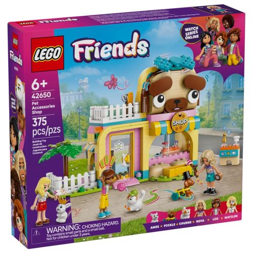 LEGO Friends - Loja de Acessórios para Animais de Estimação - 375 Peças - 42650