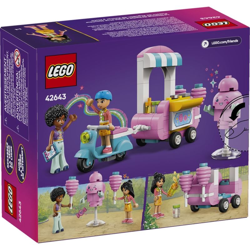 LEG42643 - LEGO Friends - Barraca de Algodao-doce e Motocicleta - 110 Pecas - 42643 6