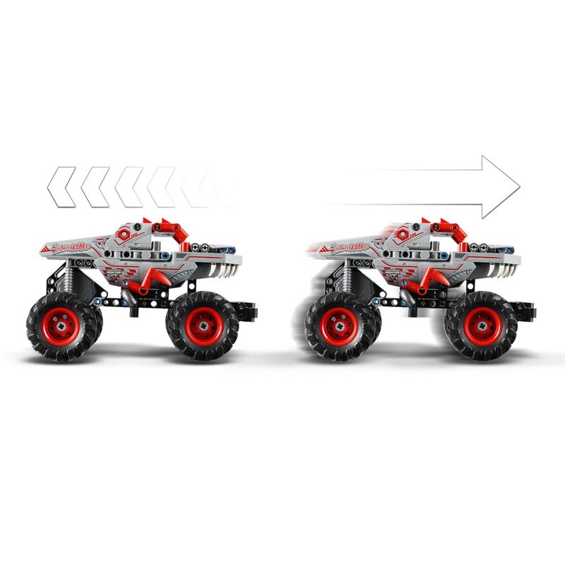 LEG42200 - LEGO Technic - Monster Jam  ThunderROARus com Friccao - 232 Pecas - 42200 4
