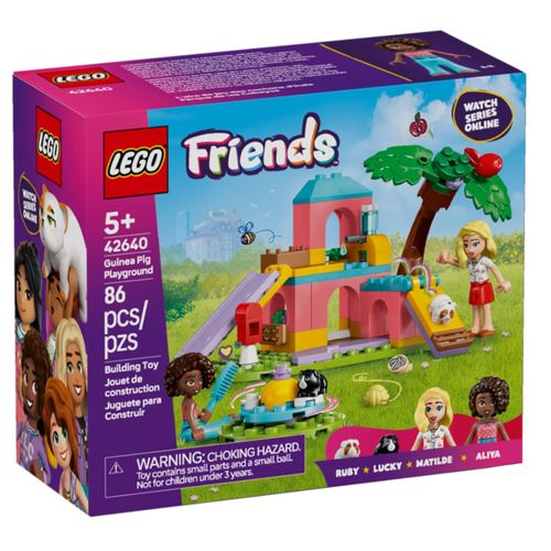 LEGO Friends - Parque Infantil para Porquinhos-da-índia - 86 Peças - 42640