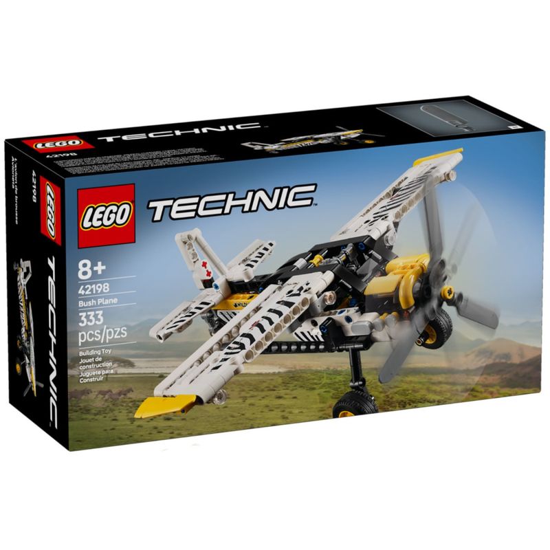 LEG42198 - LEGO Technic - Aviao de Mato - 333 Pecas - 42198 1