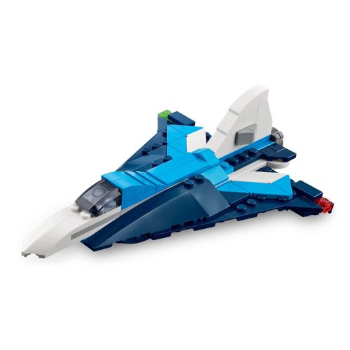 LEGO Creator 3 em 1 - Aeronave: Avião de Corrida - 178 Peças - 31160