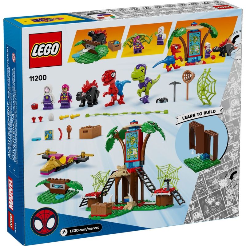 LEG11200 - LEGO Marvel - Batalha de Raptor do Spidey e Gobby na Casa da Arvore - 143 Pecas - 11200 7