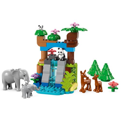 LEGO Duplo 3 em 1 - Famílias de animais selvagens - 92 Peças - 10446