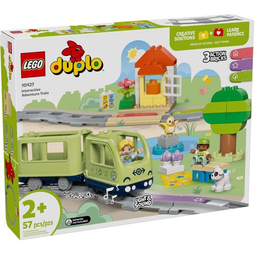 LEGO Duplo - Trem de Aventura Interativo - 57 Peças - 10427