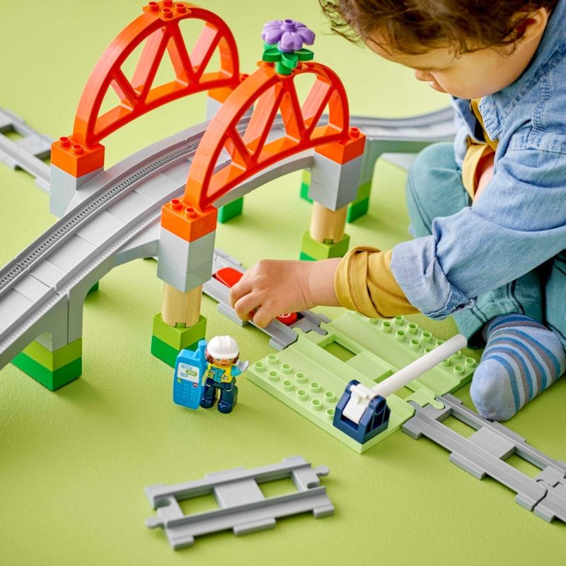 LEG10426 - LEGO Duplo - Conjunto de Expansao de Ponte e Trilhos de Trem - 42 Pecas - 10426 5