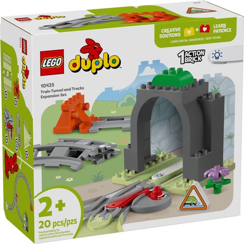 LEGO Duplo - Conjunto de Expansão de Túnel e Trilhos de Trem - 20 Peças - 10425