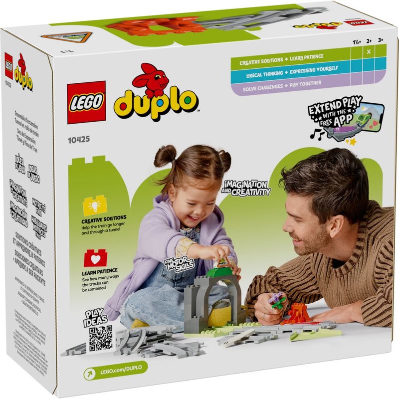 LEG10425 - LEGO Duplo - Conjunto de Expansao de Tunel e Trilhos de Trem - 20 Pecas - 10425 4