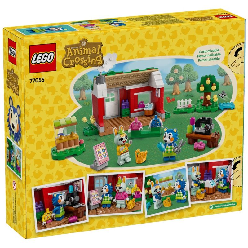 LEG77055 - LEGO Animal Crossing - Butique das irmas Able - 322 Pecas - 77055 6