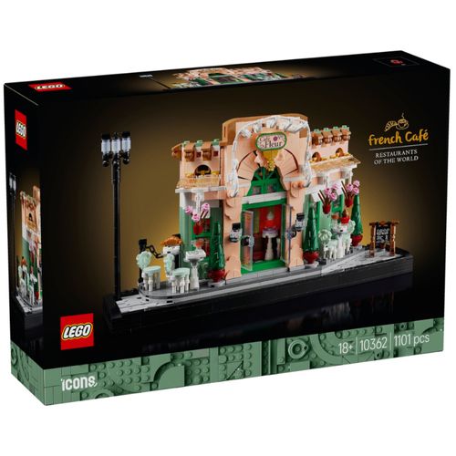 LEGO Icons - Café Francês - 1101 Peças - 10362