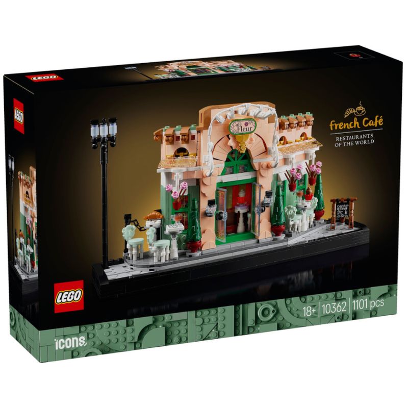 LEG10362 - LEGO Icons - Cafe Frances - 1101 Pecas - 10362 1
