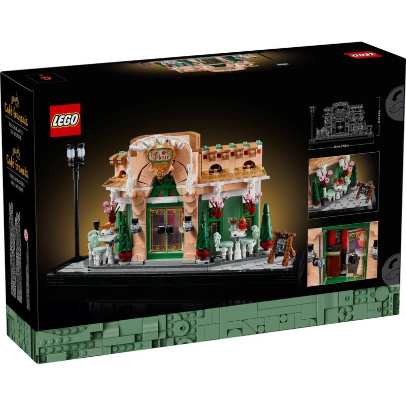 LEG10362 - LEGO Icons - Cafe Frances - 1101 Pecas - 10362 5