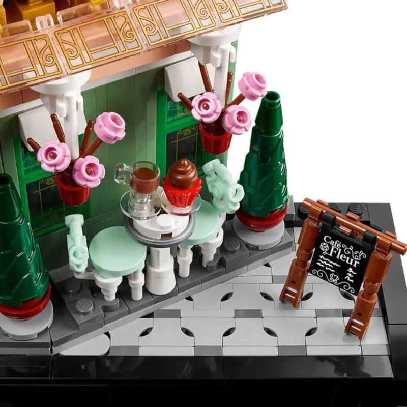 LEG10362 - LEGO Icons - Cafe Frances - 1101 Pecas - 10362 7