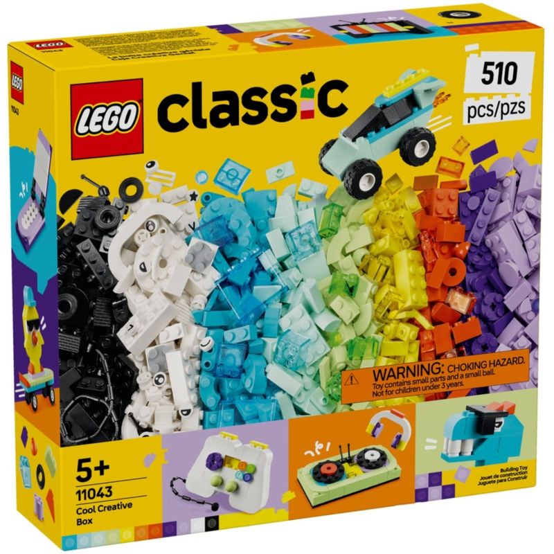 LEG11043 - LEGO Classic - Caixa Criativa Legal - 510 Pecas - 11043 1