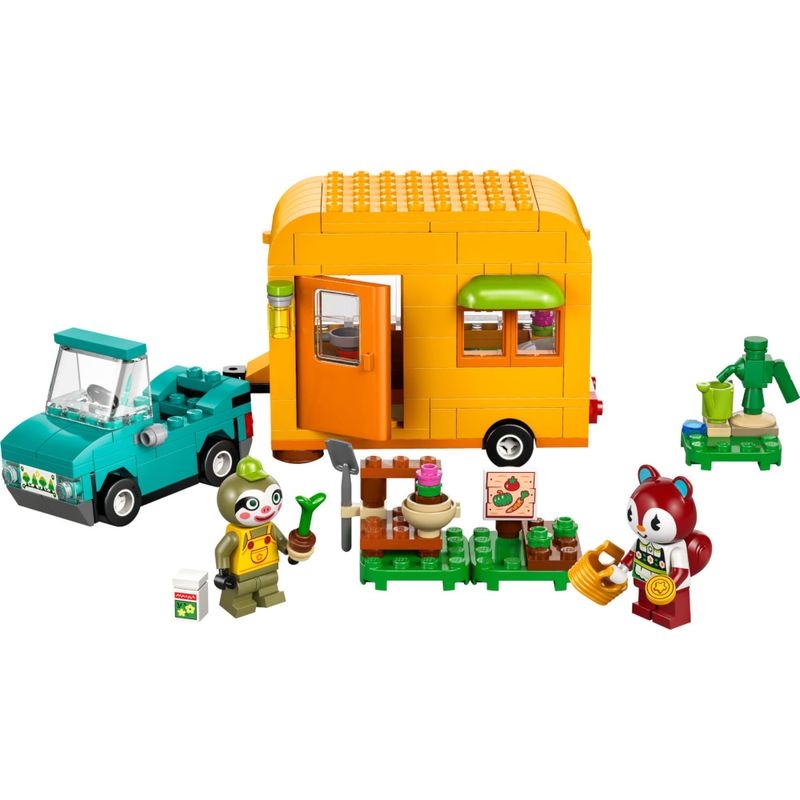 LEG77054 - LEGO Animal Crossing - Trailer e Loja de Jardinagem do Leif - 263 Pecas - 77054 2