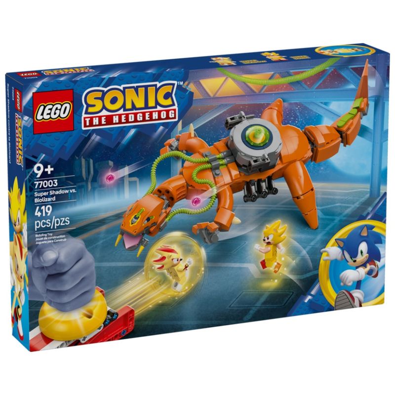 LEG77003 - LEGO Sonic The Hedgehog - Super Shadow vs Biolizard - 419 Pecas - 77003 1