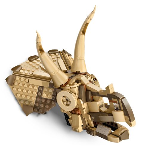 LEGO Jurassic World - Fósseis de Dinossauro: Crânio de Tricerátops - 468 Peças - 76969