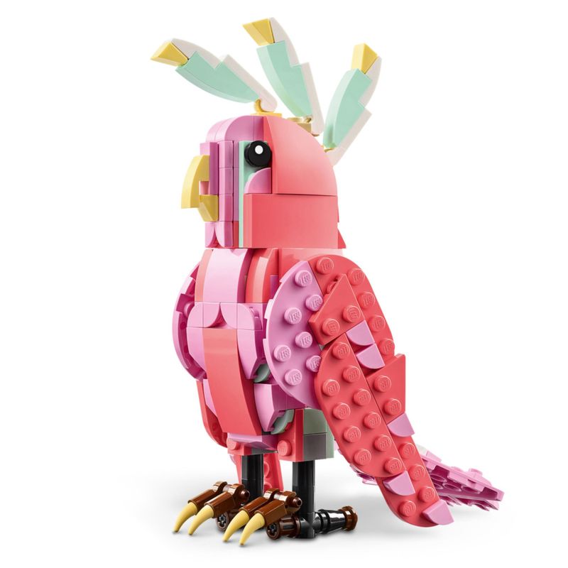 LEG31170 - LEGO Creator 3 em 1 - Animais Selvagens Flamingo Rosa - 288 Pecas - 31170 2