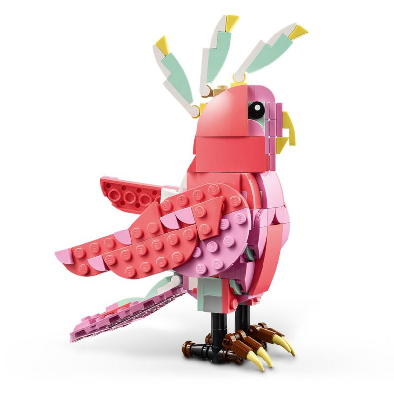 LEG31170 - LEGO Creator 3 em 1 - Animais Selvagens Flamingo Rosa - 288 Pecas - 31170 5