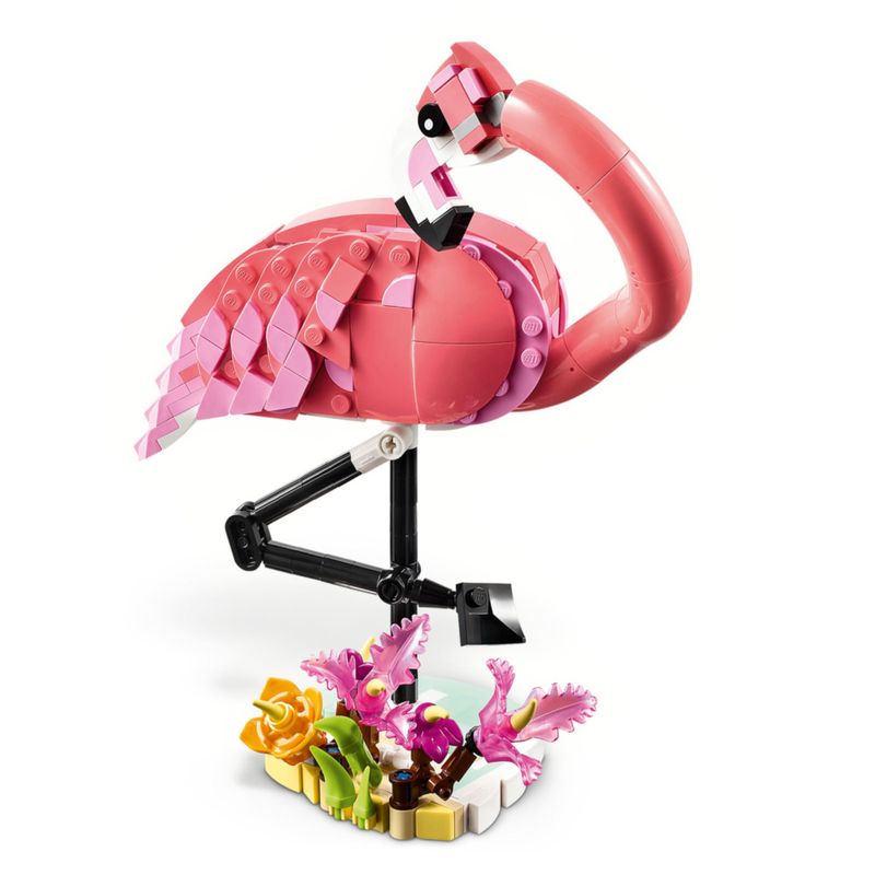 LEG31170 - LEGO Creator 3 em 1 - Animais Selvagens Flamingo Rosa - 288 Pecas - 31170 6