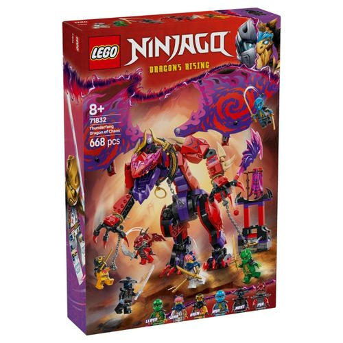 LEGO Ninjago - Dragão do Caos Thunderfang - 668 Peças - 71832