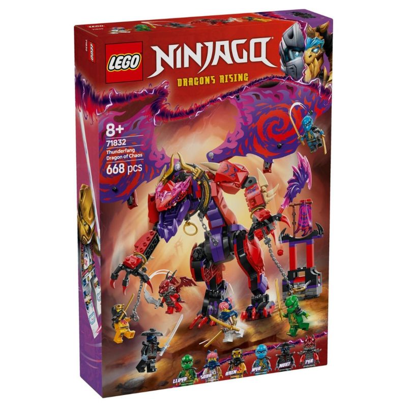 LEG71832 - LEGO Ninjago - Dragao do Caos Thunderfang - 668 Pecas - 71832 1