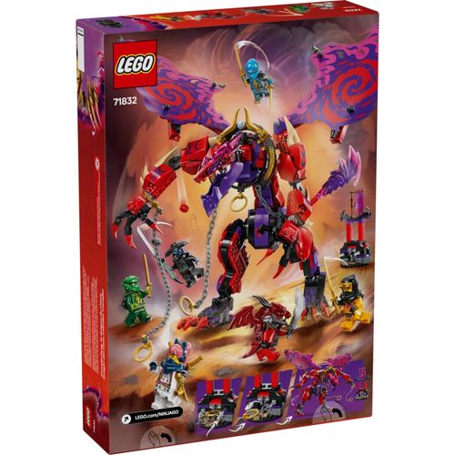 LEGO Ninjago - Dragão do Caos Thunderfang - 668 Peças - 71832