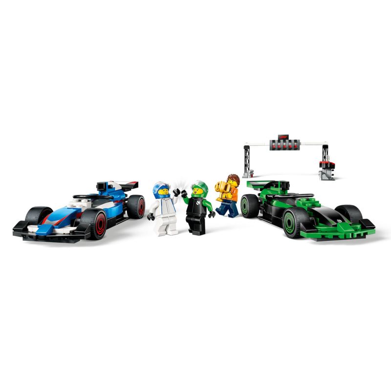 LEG43262 - LEGO City - F1 Grid com Carros de Corrida VCARB e Sauber - 313 Pecas - 43262 3
