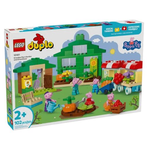 LEGO Duplo - Jardim e Estufa do Vovô Pig - 102 Peças - 10461