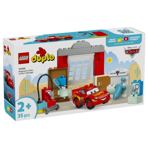 LEGO Duplo - Visita de McQueen à Doc's Garage - 54 Peças - 10456