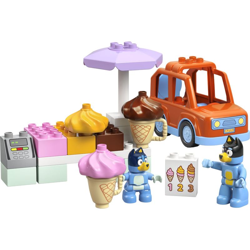 LEG10458 - LEGO Duplo - Viagem do Sorvete com Bluey - 22 Pecas - 10458 2