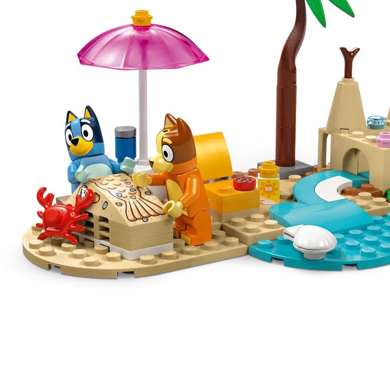 LEG11202 - LEGO Bluey - Viagem de Carro em Familia e Praia de Bluey - 133 Pecas - 11202 5
