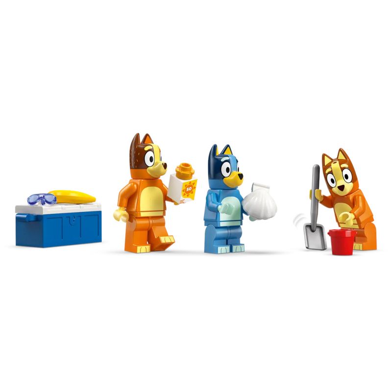 LEG11202 - LEGO Bluey - Viagem de Carro em Familia e Praia de Bluey - 133 Pecas - 11202 6