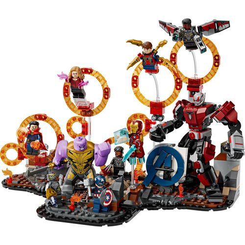 LEGO Marvel - Vingadores: Ultimato A Batalha Final - 621 Peças - 76323