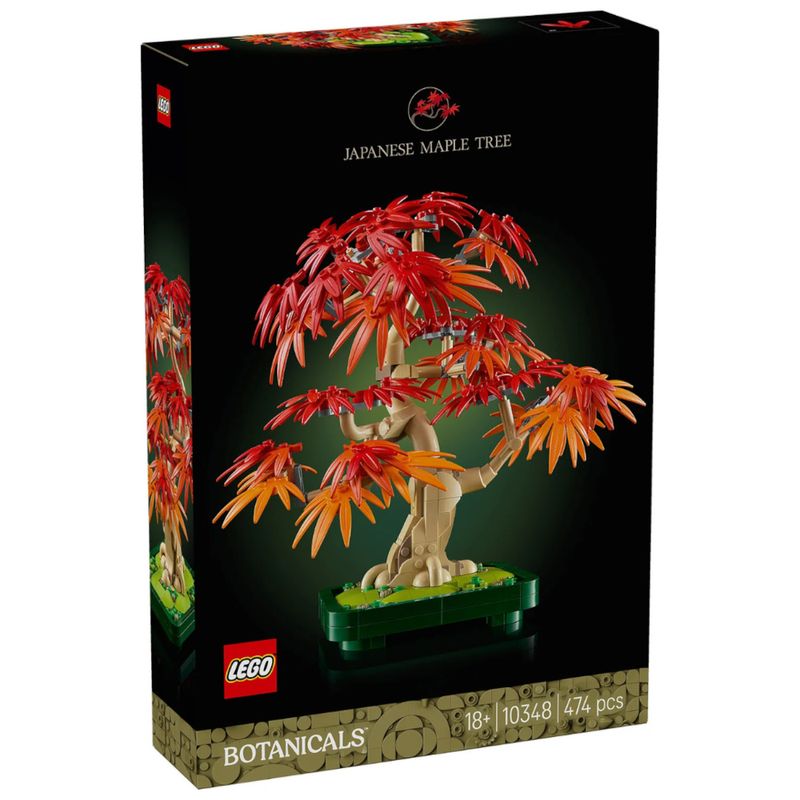 LEG10348 - LEGO Icons - Arvore de Bonsai de Bordo Vermelho Japones - Botanical Collection - 474 Pecas 1