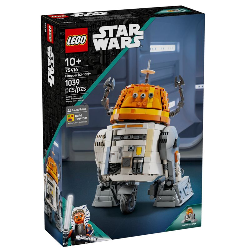 LEG75416 - LEGO Star Wars - Droide Astromecanico Chopper C1-10P - 1039 Pecas - 75416 1