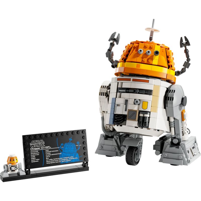 LEG75416 - LEGO Star Wars - Droide Astromecanico Chopper C1-10P - 1039 Pecas - 75416 2