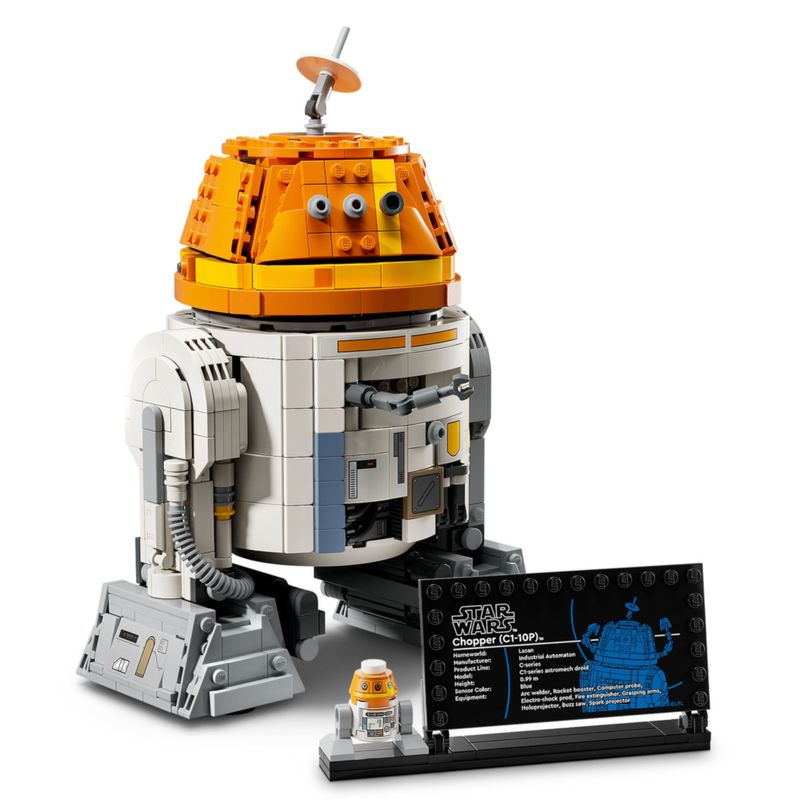 LEG75416 - LEGO Star Wars - Droide Astromecanico Chopper C1-10P - 1039 Pecas - 75416 4
