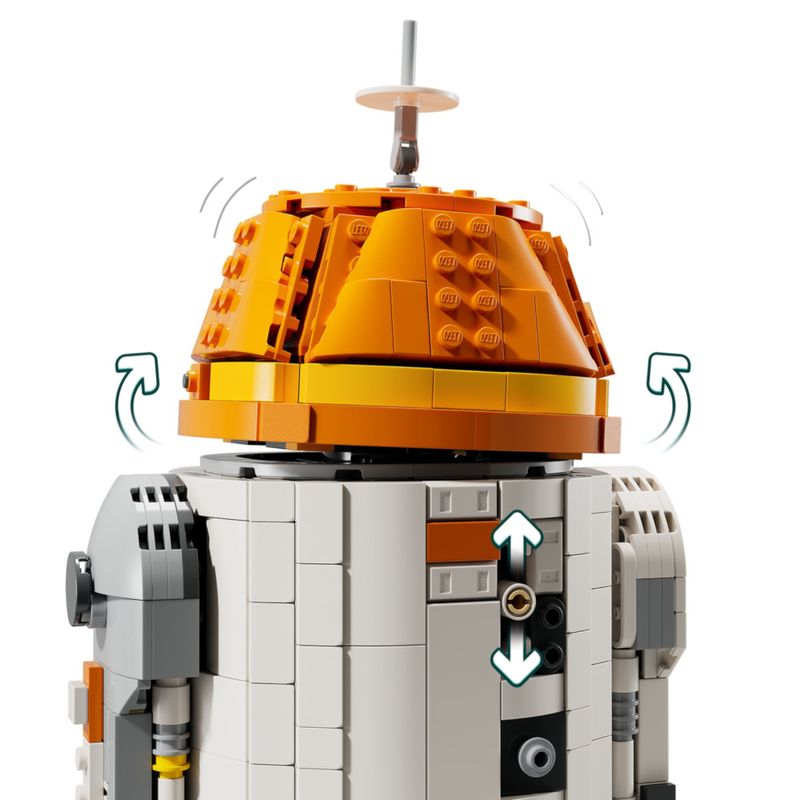 LEG75416 - LEGO Star Wars - Droide Astromecanico Chopper C1-10P - 1039 Pecas - 75416 5