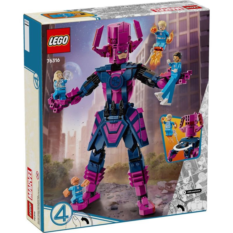 LEG76316 - LEGO Marvel - Quarteto Fantastico vs. Galactus - 427 Pecas - 76316 6